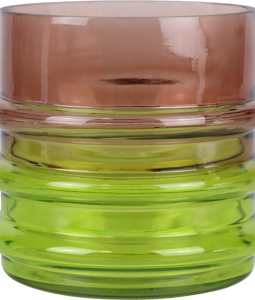 7487 VASE EN VERRE GREEN HARMONY